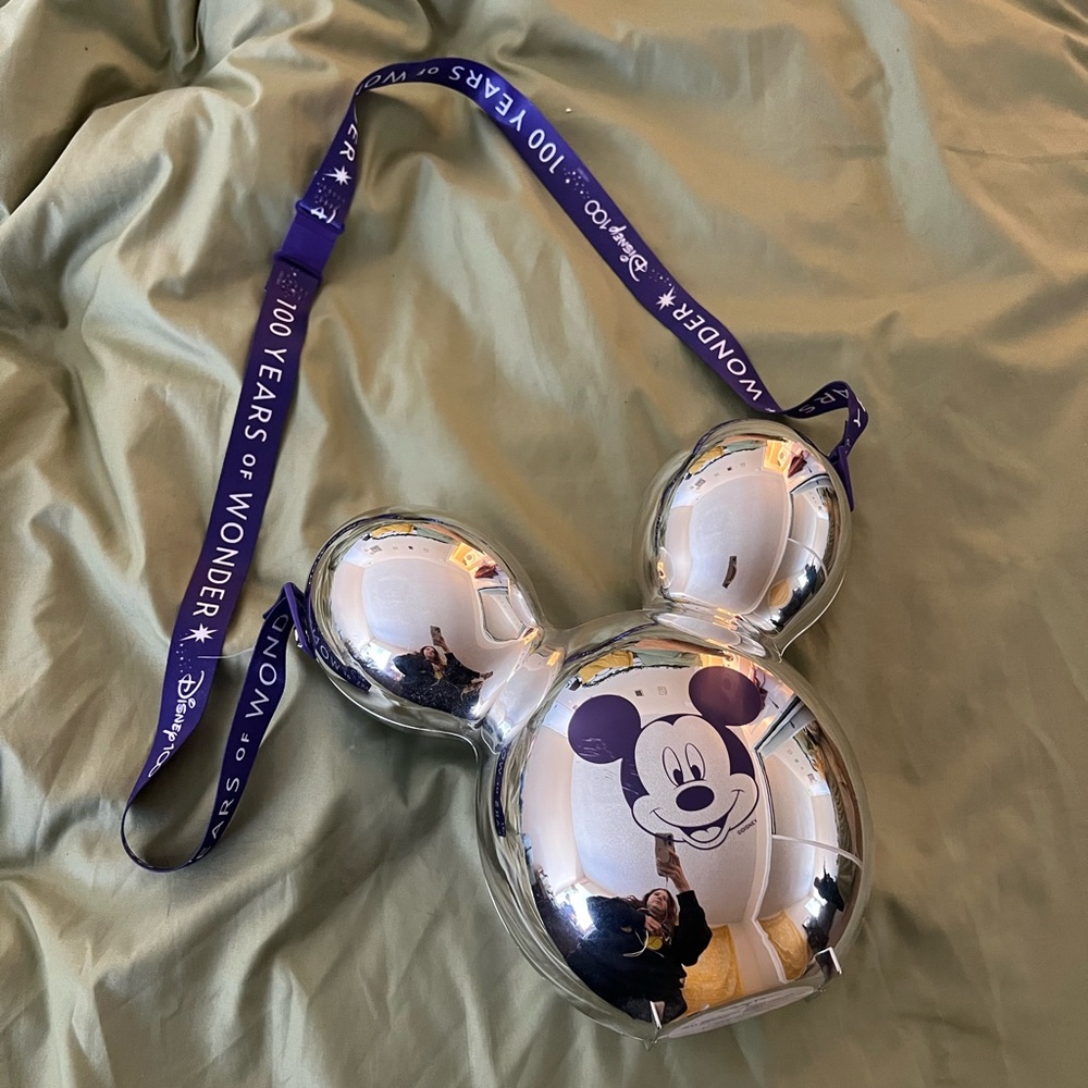Disney 100 mirrored popcorn bucket